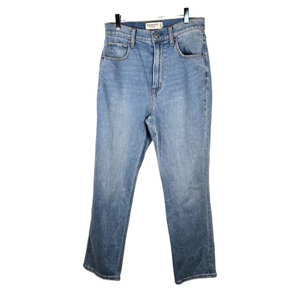 Abercrombie & Fitch The Ankle Straight Ultra High Rise Size 27 Jean Women - Picture 3 of 7